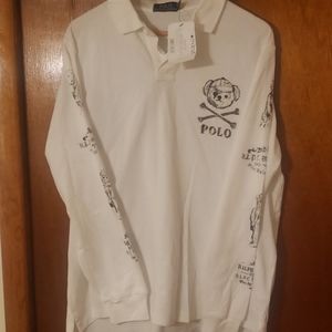Polo Ralph Lauren Teddy Bear Long Sleeve Polo